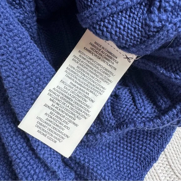 Polo Ralph Lauren Baby Girls Cable Knit Sweater 18 Mo EUC Long Sleeve Top Chic - Picture 5 of 7